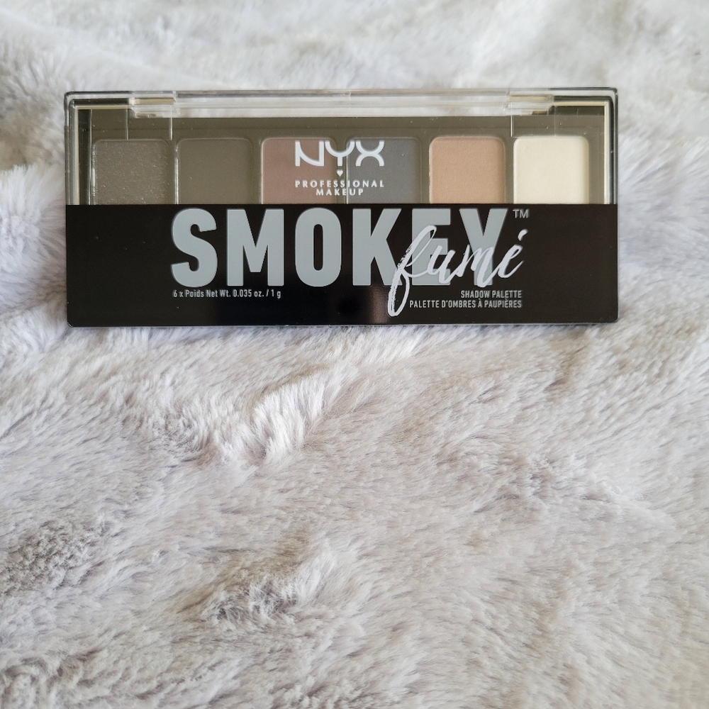 NYX Professional Makeup Smokey Fume'' 6-Color Shadow Palette